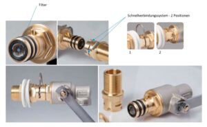 Globus schnellanschluss - PVA | Schwimmerventile immer auf dem richtigen Level