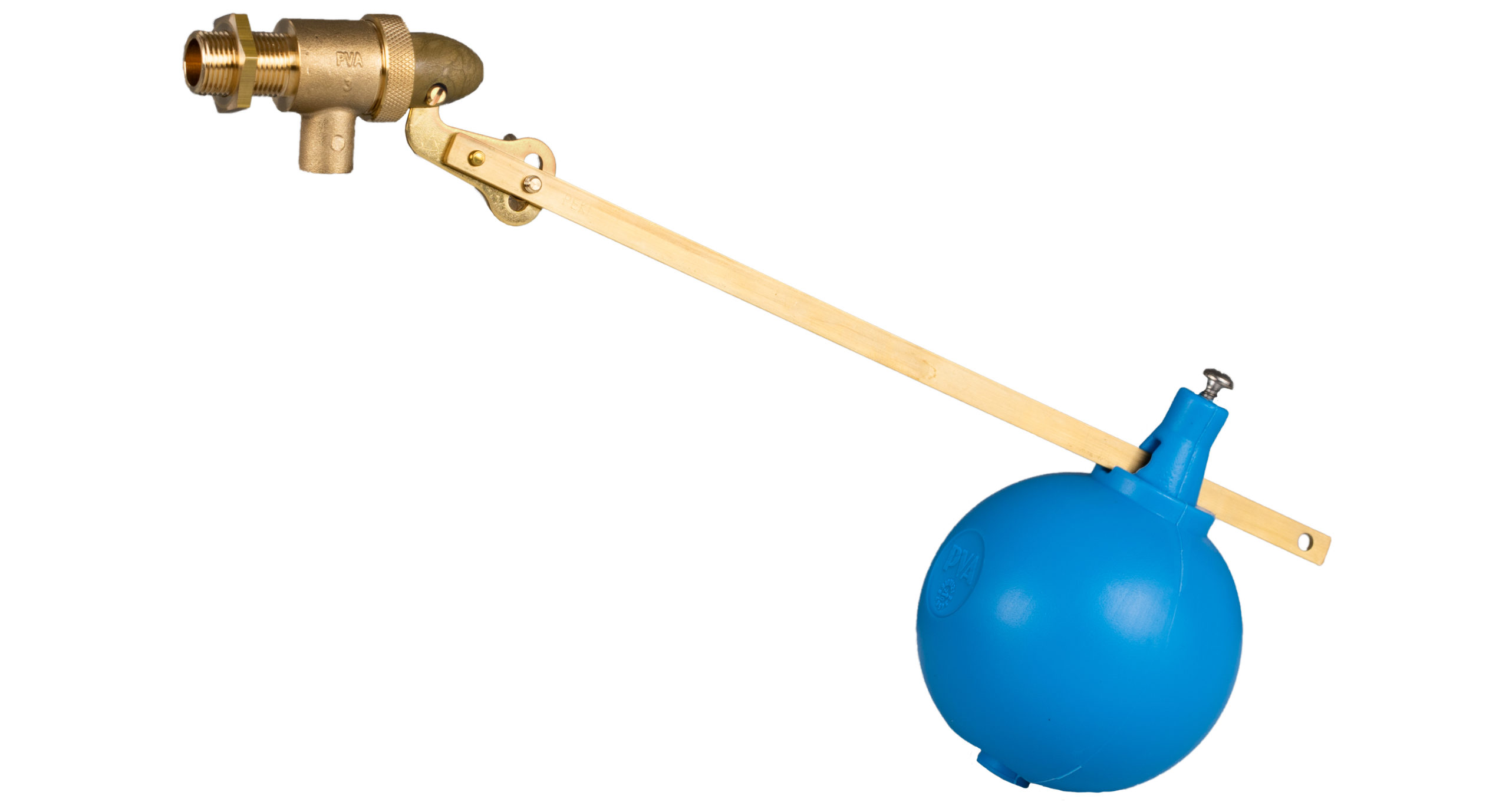 Verstellbares Kunststoff-schwimmer-ventil 1/2" schraubverbindung WasserballPro 